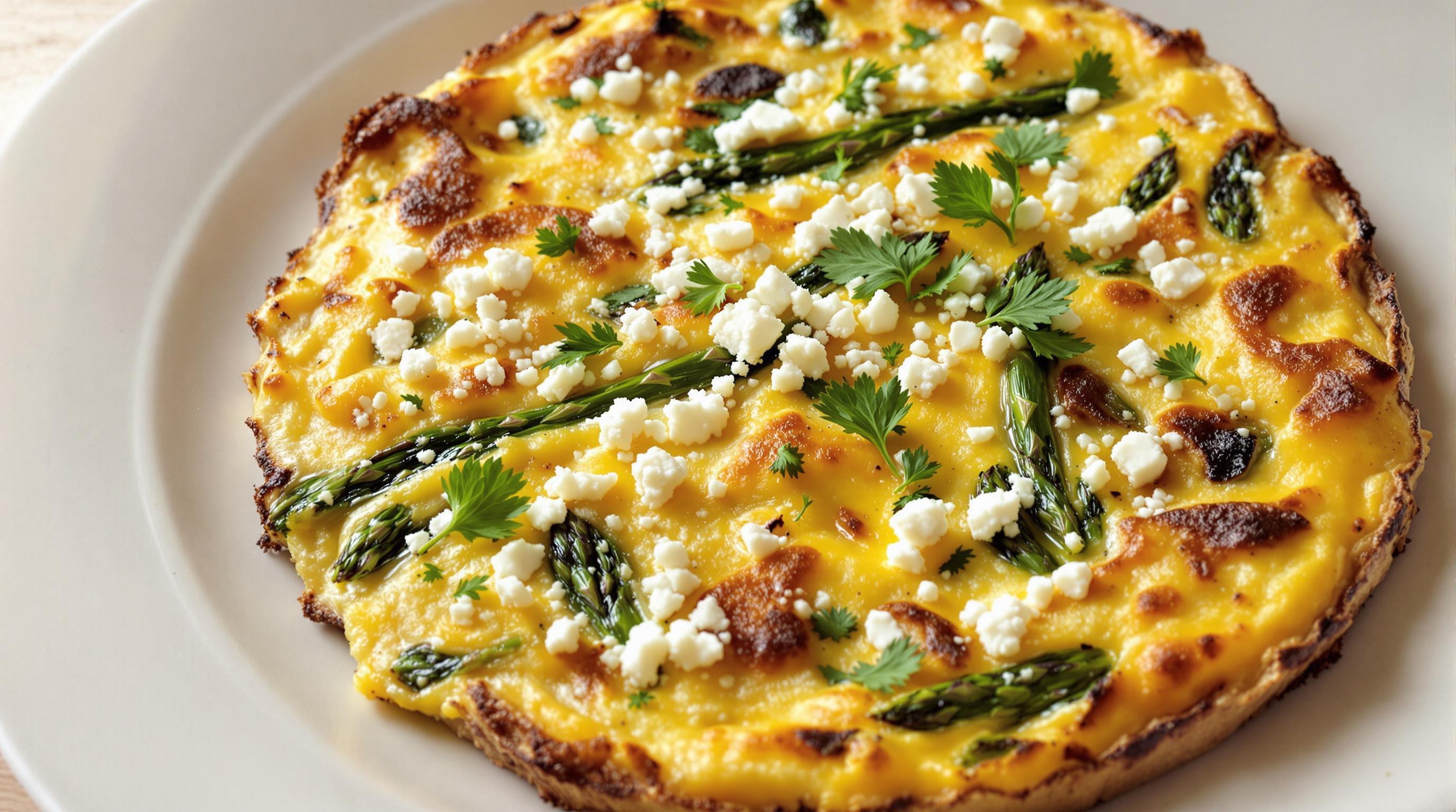 Asparagus and Feta Frittata