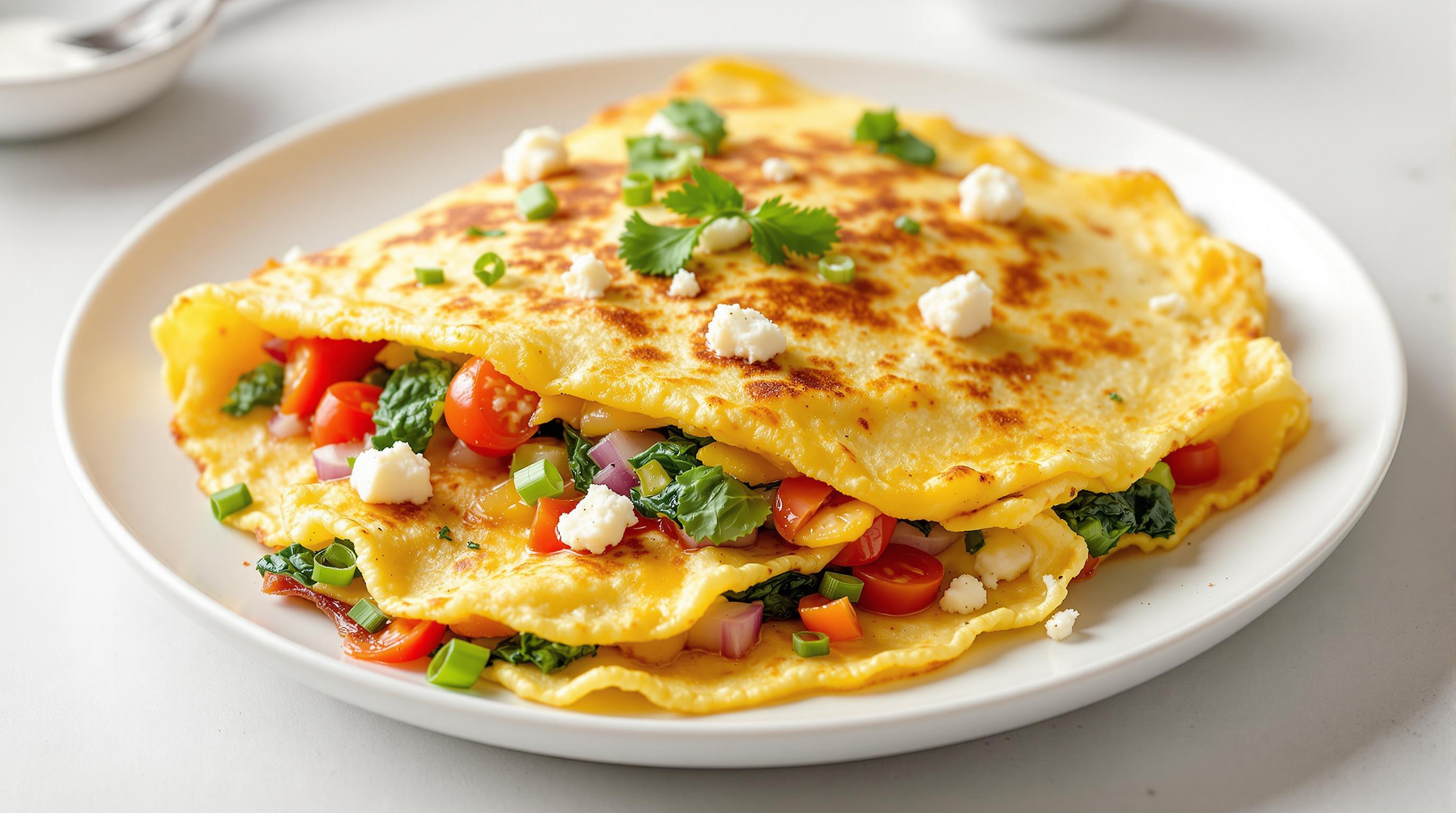 Atkins Mediterranean Omelette