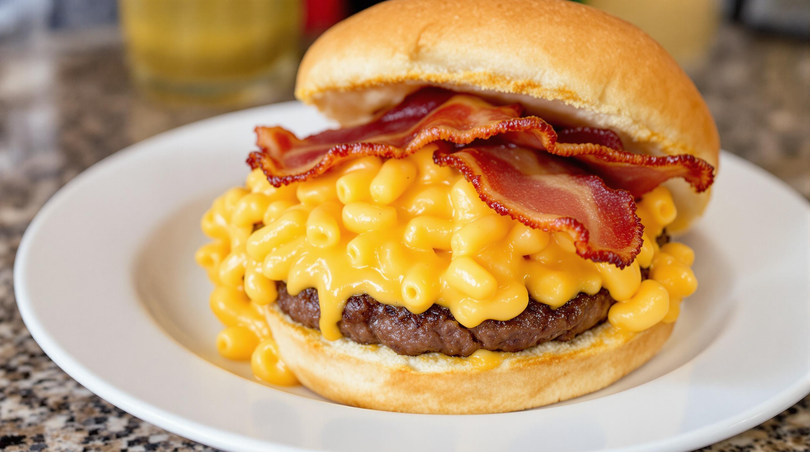 Bacon Mac 'n' Cheese Burger