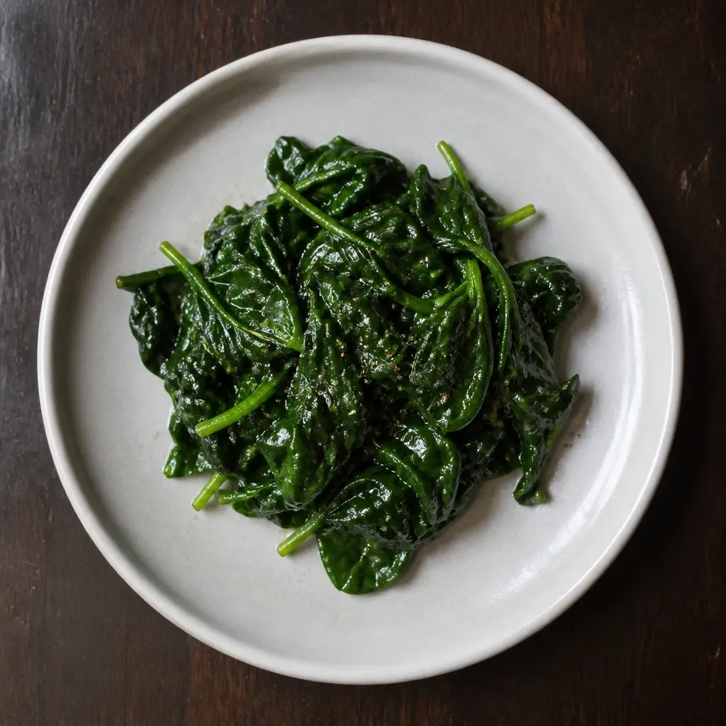 Balsamic Sautéed Spinach