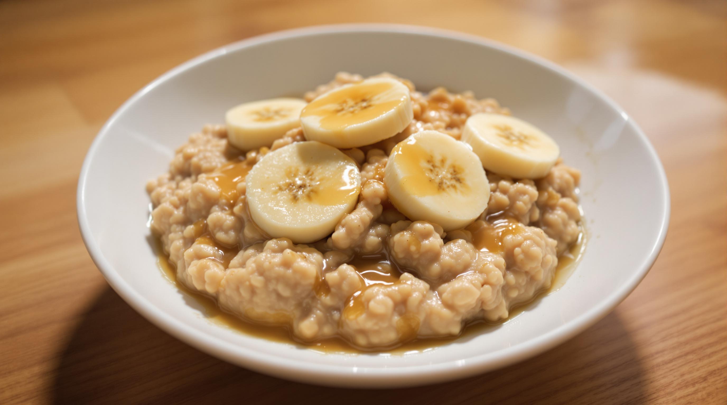 Banana Bread Protein Porridge