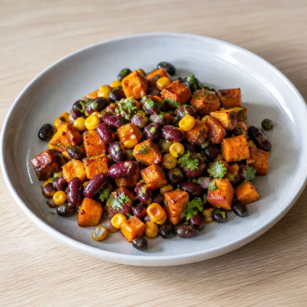 Bean and Sweet Potato Salad