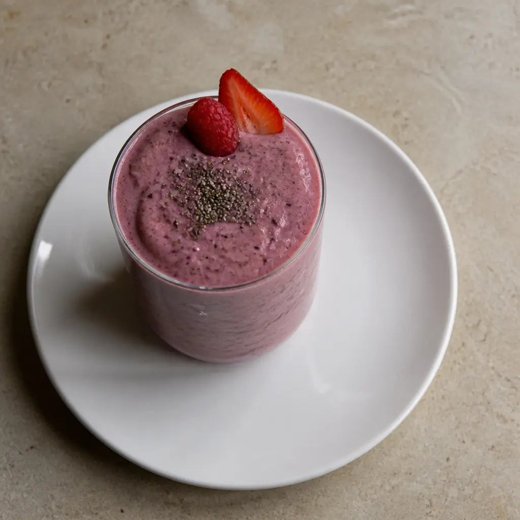 Berry Almond Green Smoothie