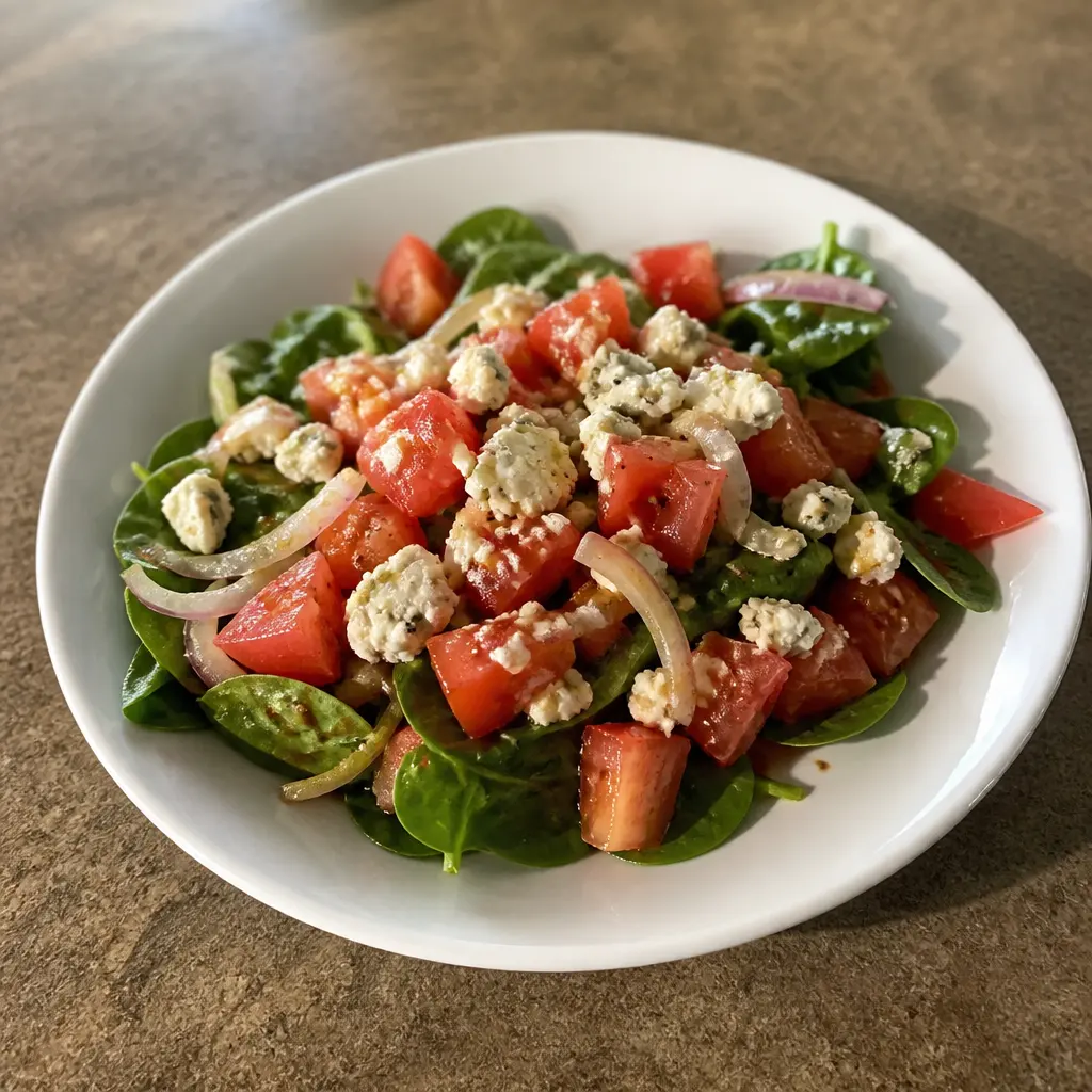 Blue Cheese and Veggie Salad