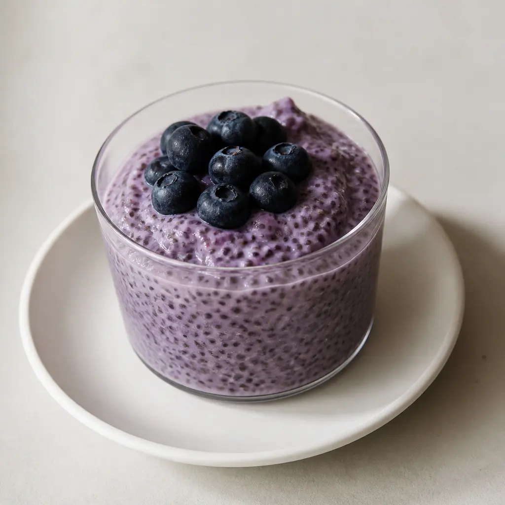 Blueberry Chia Seed Pudding