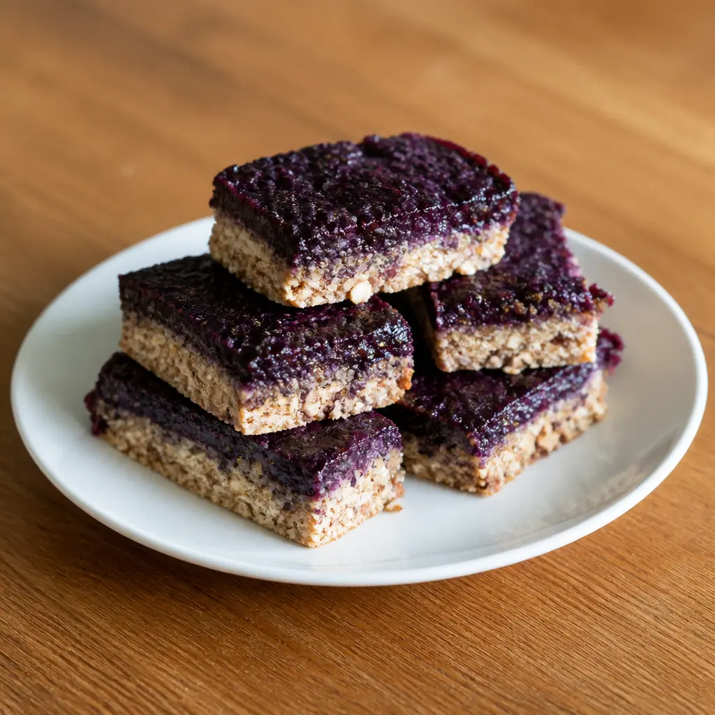 Blueberry Layer Snack Bars