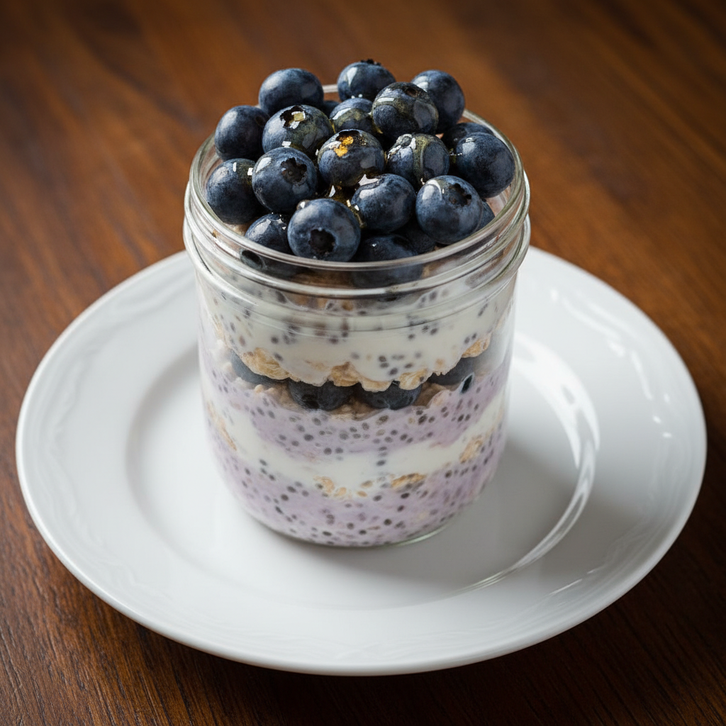 Blueberry Overnight Oats