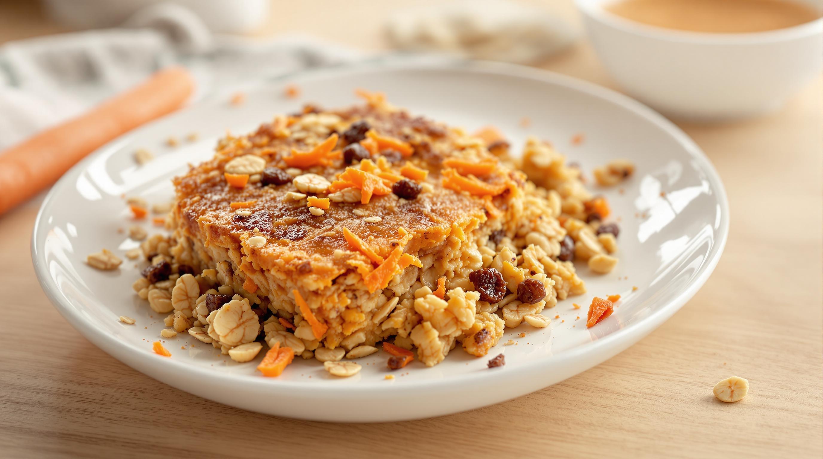 Carrot Cake Baked Oats