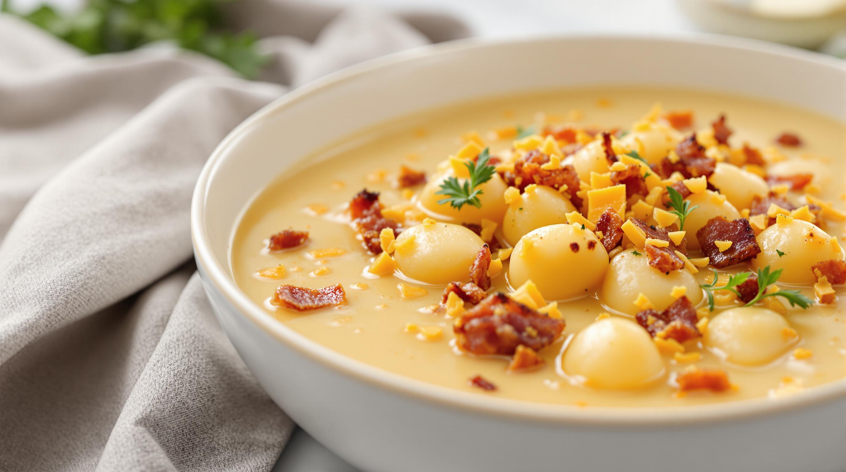 Cheddar and Bacon, Gnocchi Soup