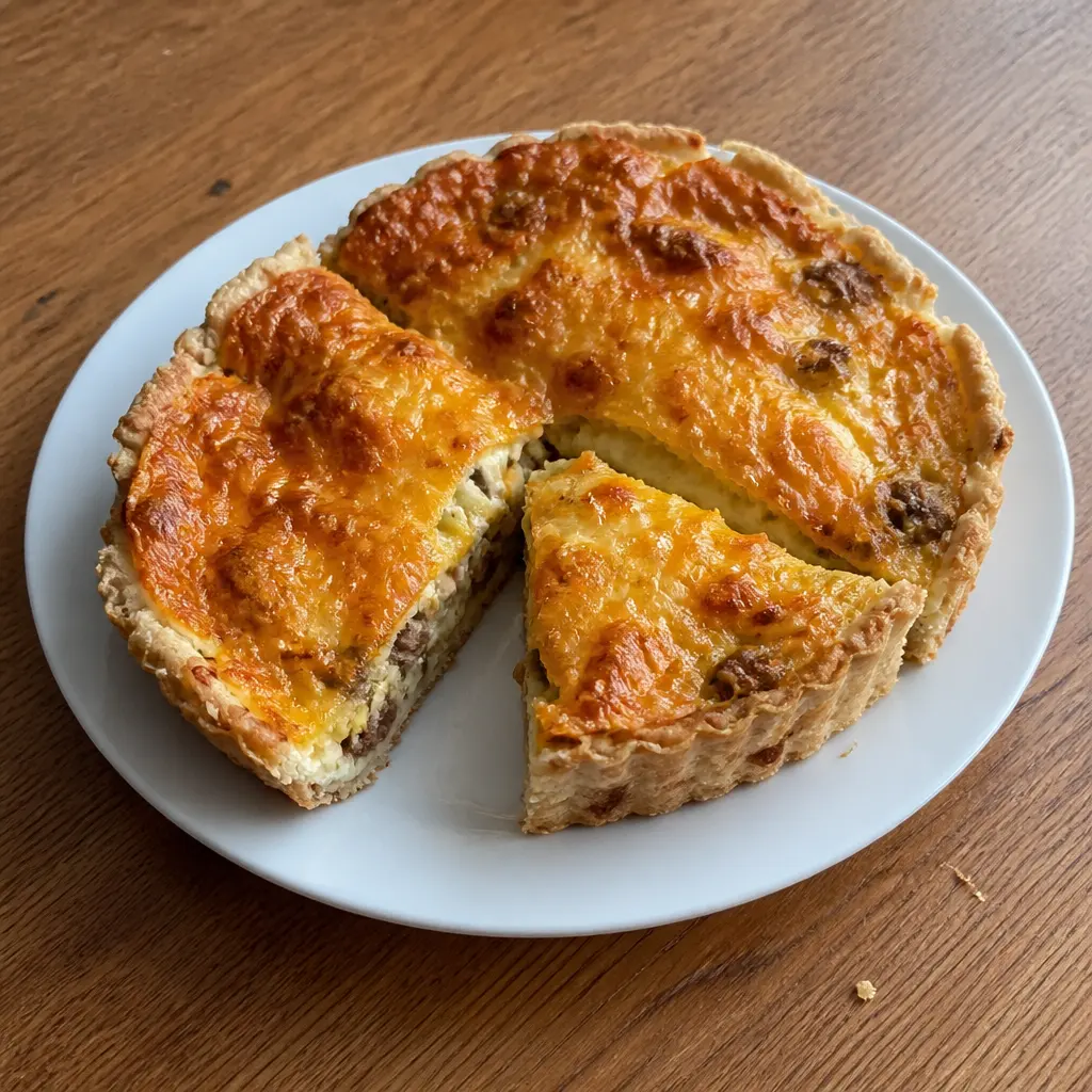 Cheeseburger Quiche