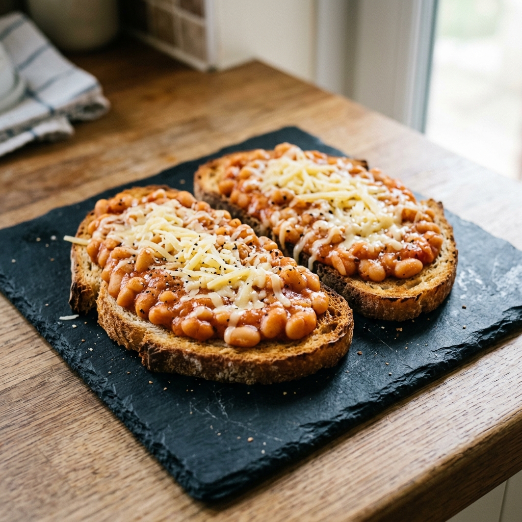Cheesy Beans on Toast
