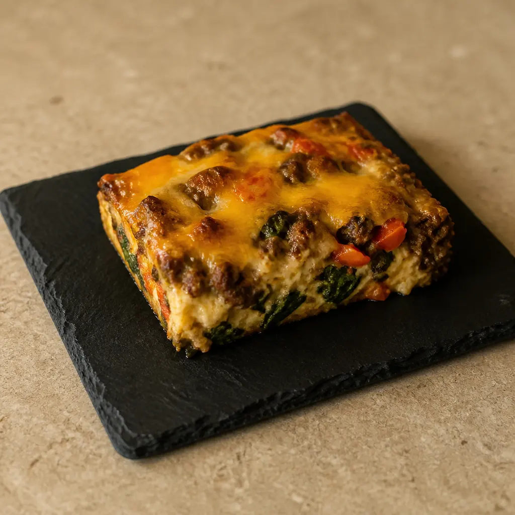 Cheesy Beef Bake