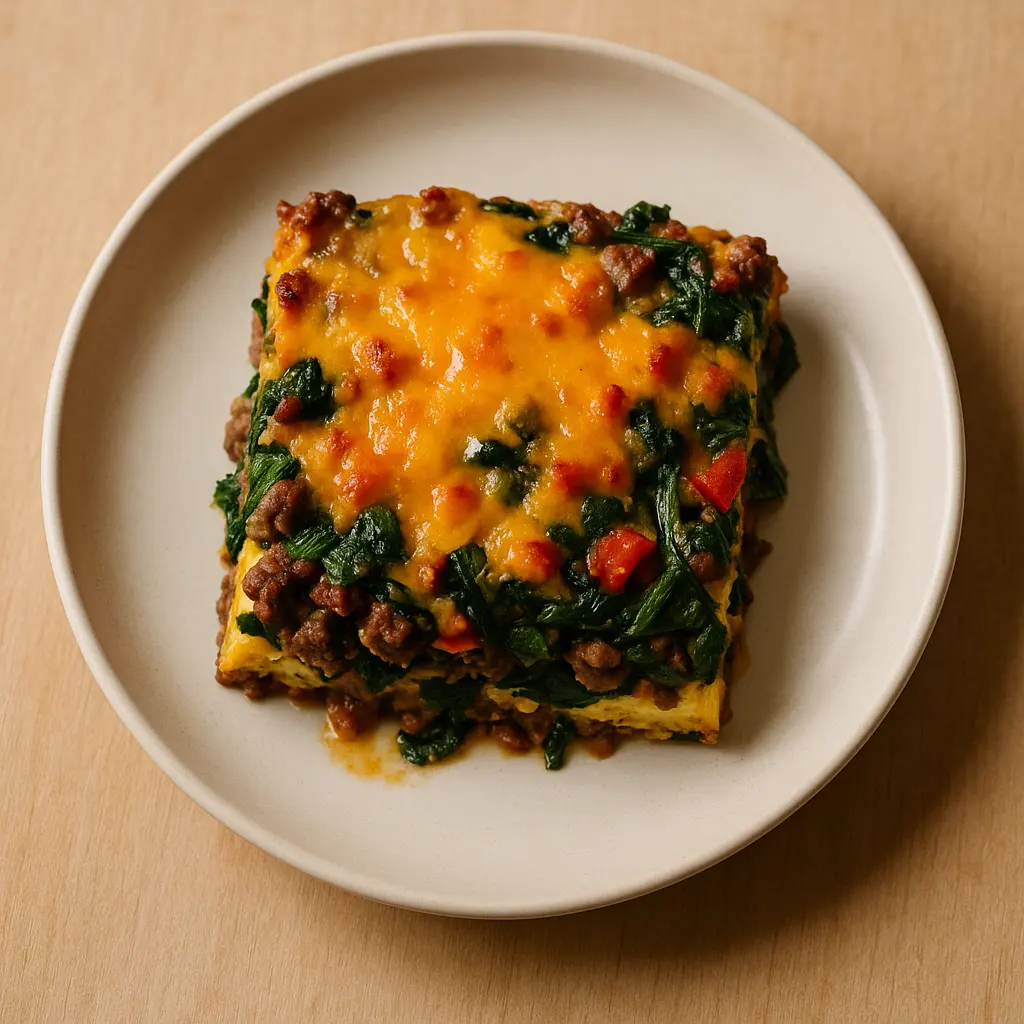 Cheesy Beef Bake