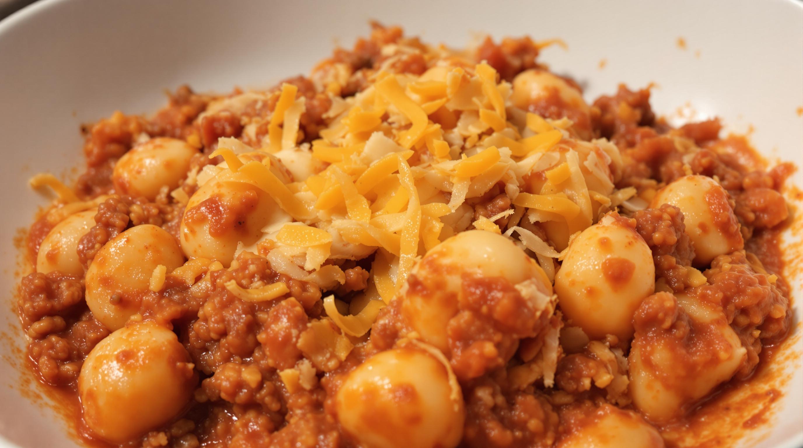 Cheesy Gnocchi Bolognese