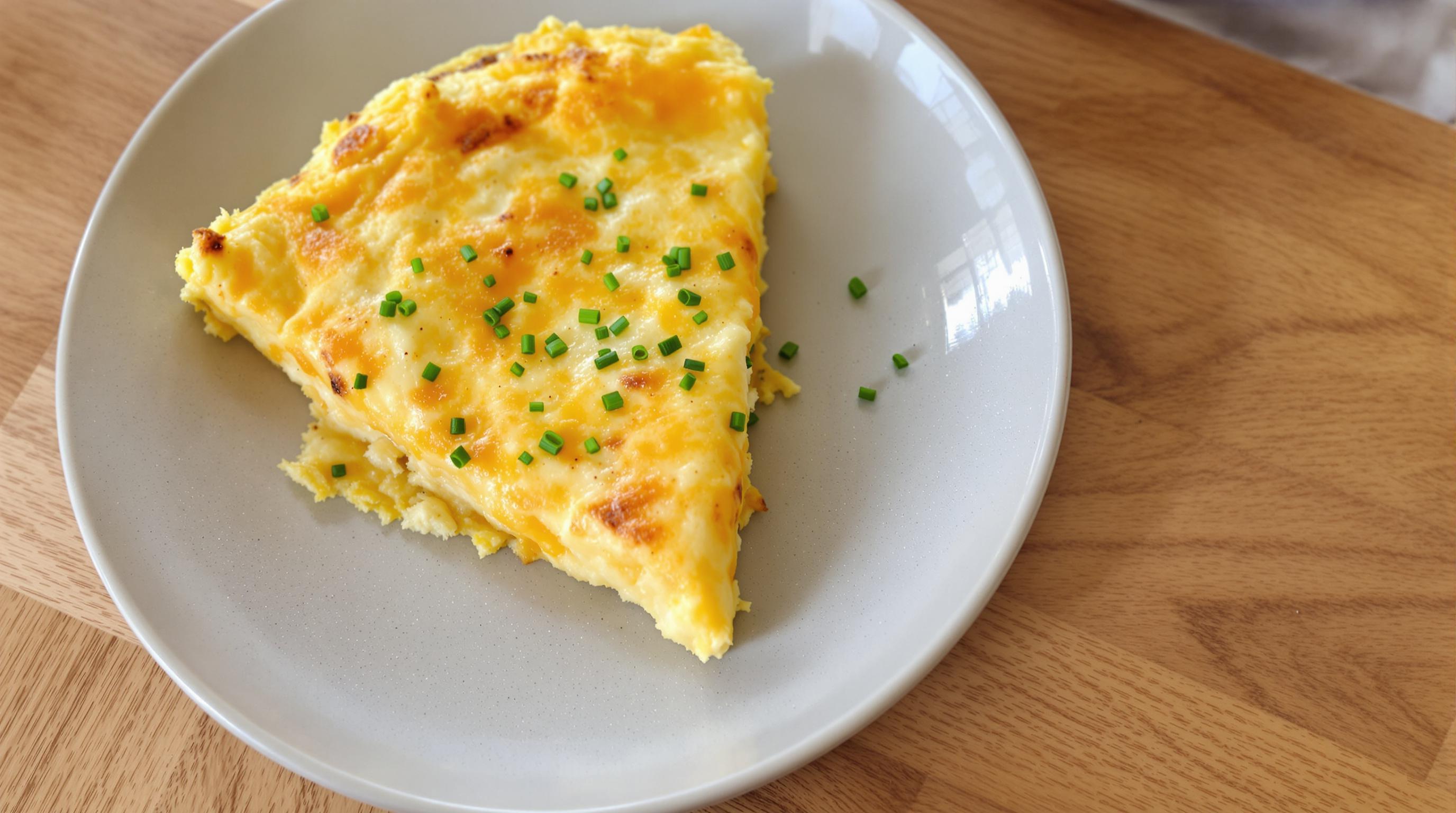 Cheesy Soufflé Omelette