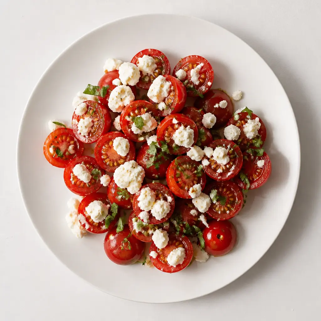 Cherry Tomatoes with Feta