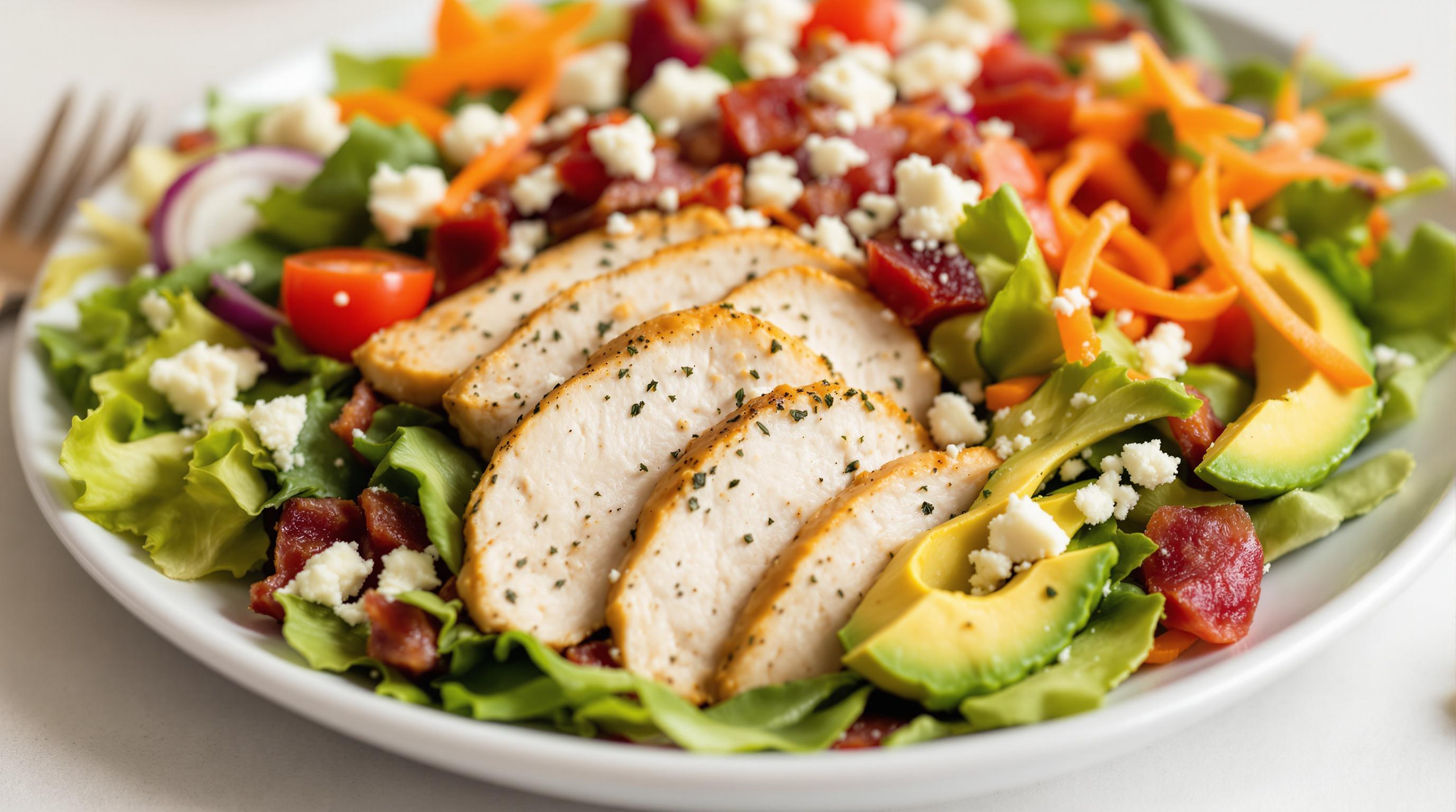 Chicken, Bacon & Avocado Power Salad