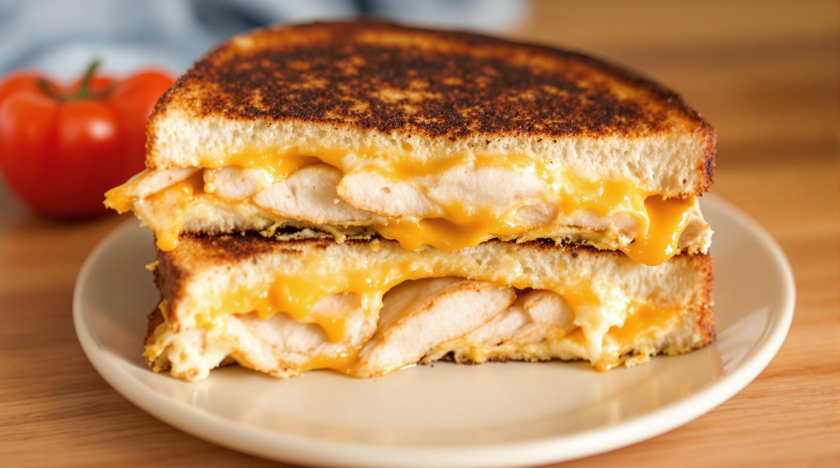 Chicken Grilled Cheese Sandwich