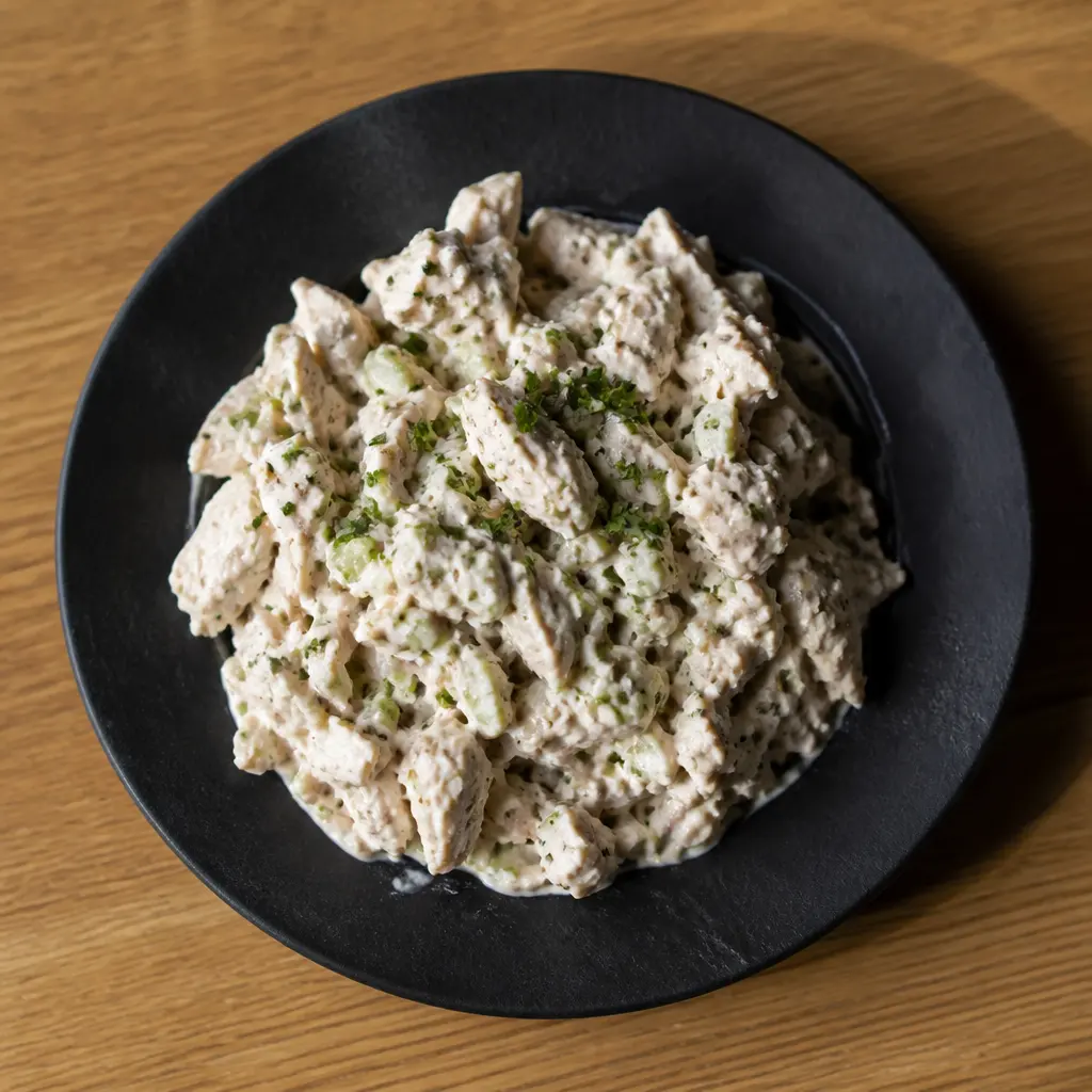 Chicken Salad with Dried Basil