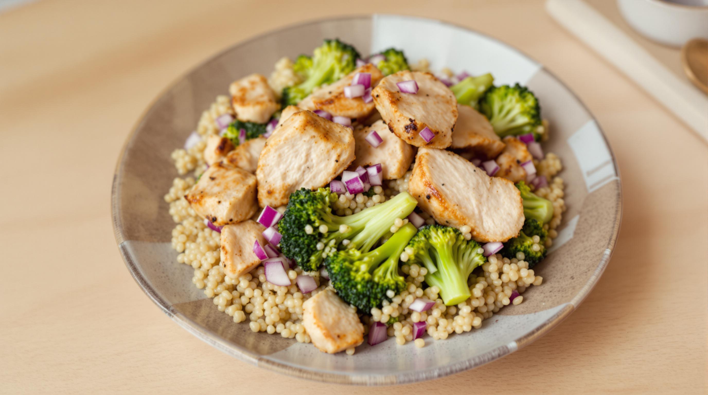 Chicken and Broccoli Chopped Salad