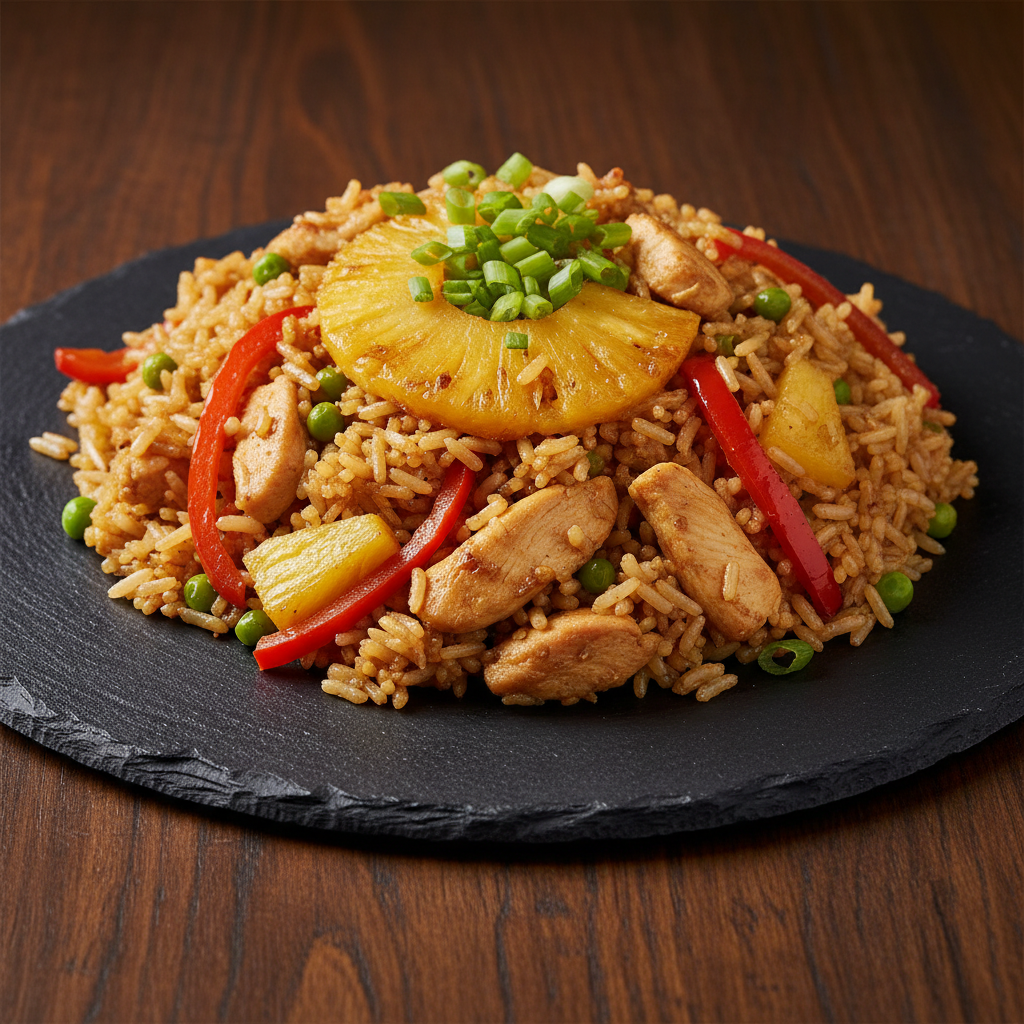 Chicken and Pineapple Fried Rice