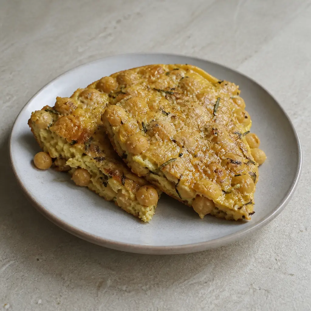 Chickpea and Rosemary Frittata