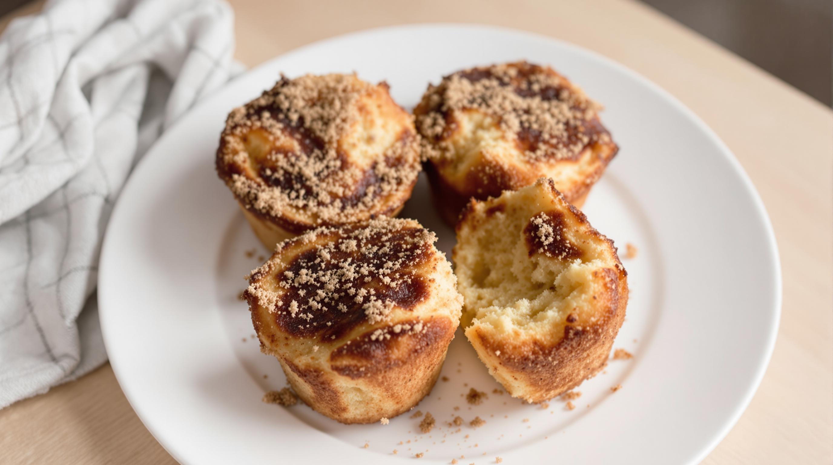 Cinnamon Sugar French Toast Muffins