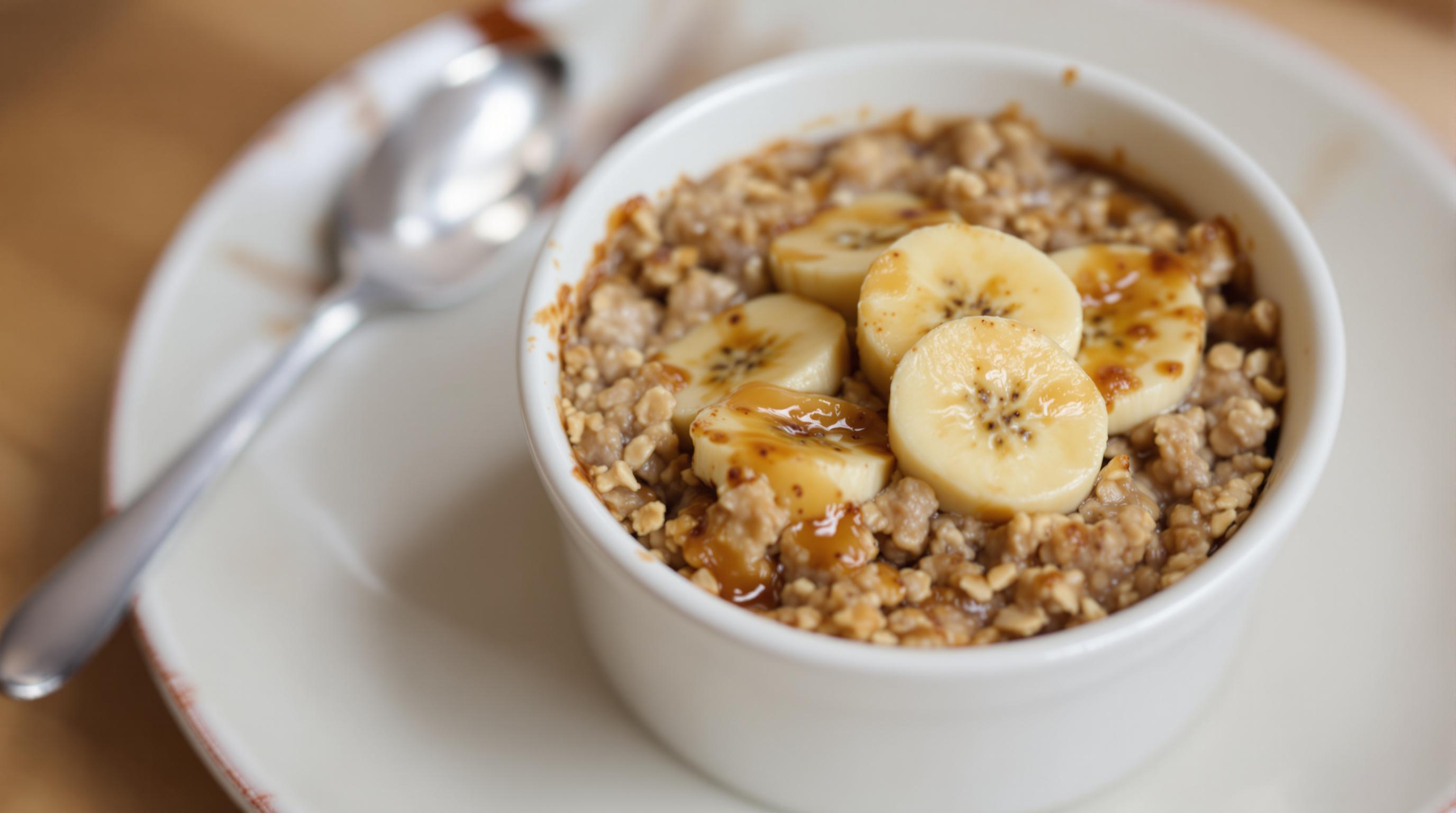 Cosy Banana Protein Baked Oats