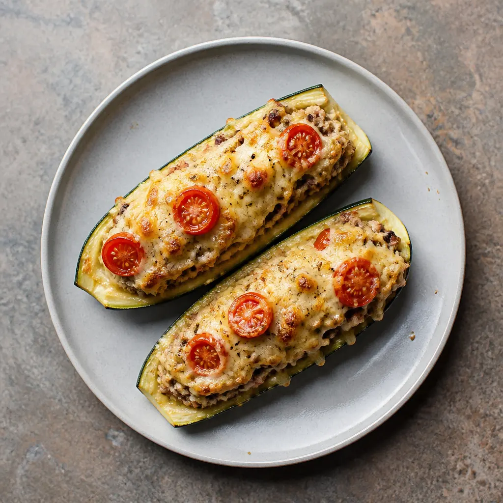 Courgette Boats