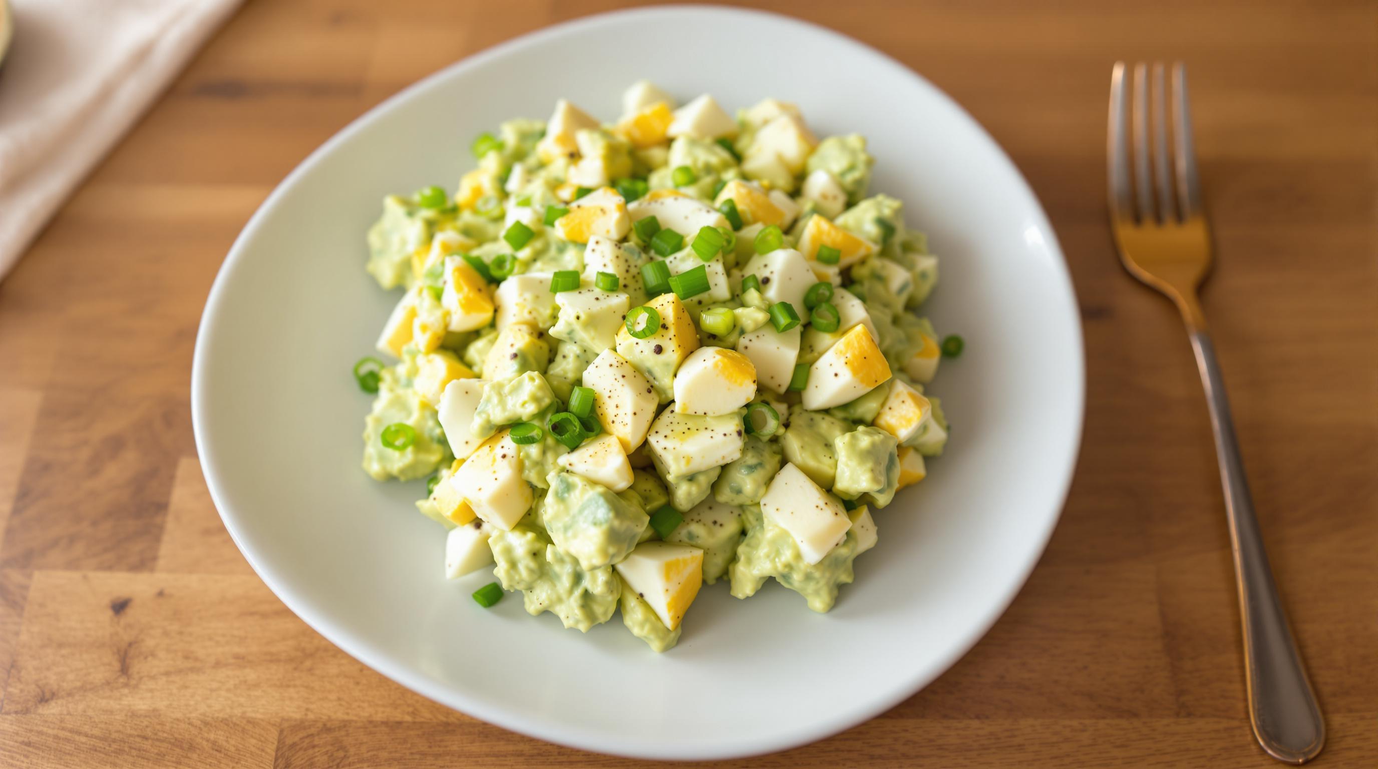 Creamy Avocado Egg Salad