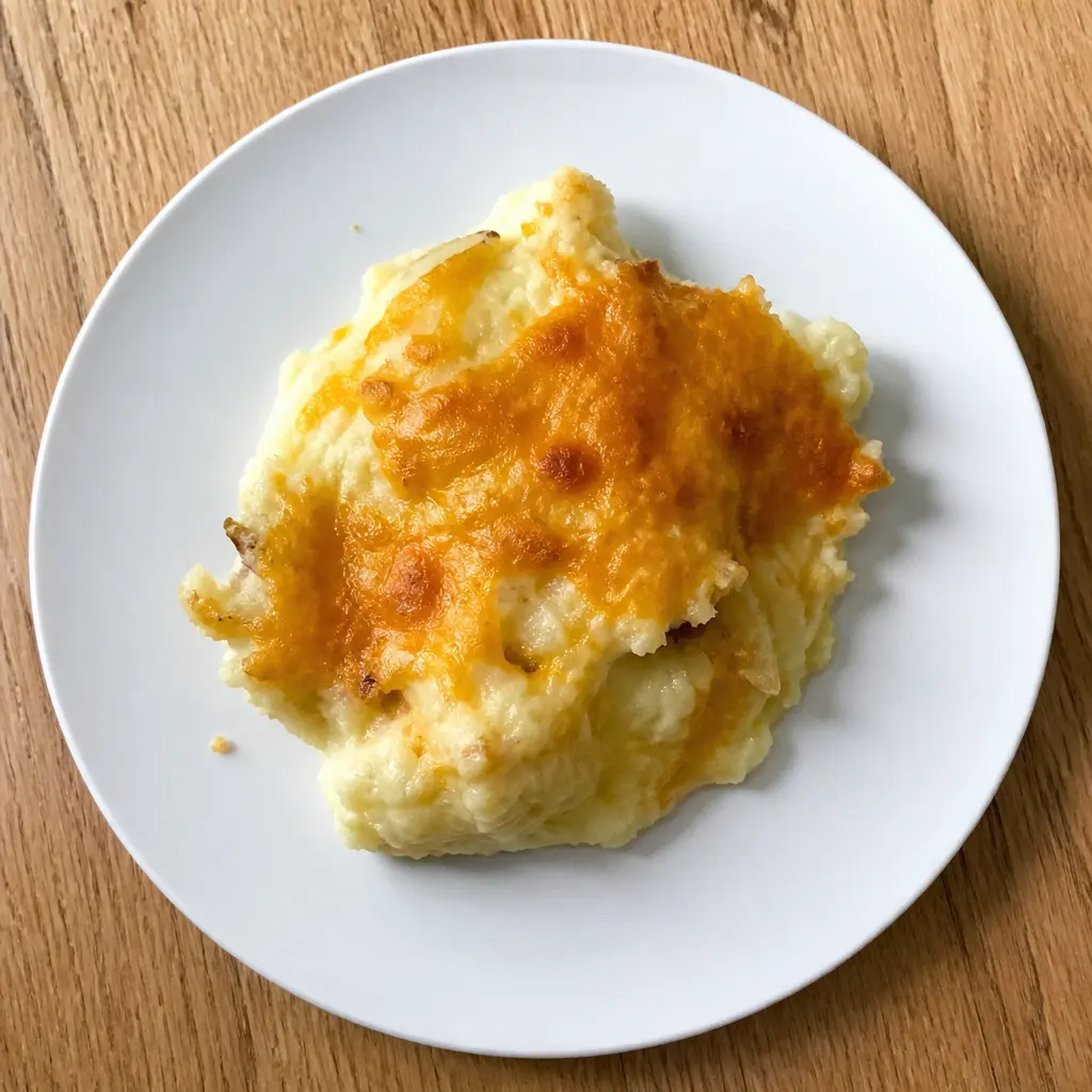 Creamy Baked Mashed Potatoes
