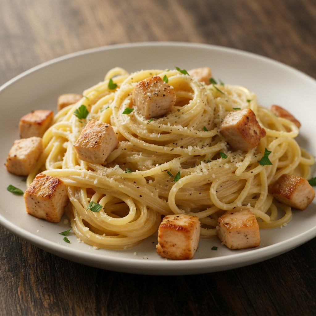 Creamy Chicken Carbonara