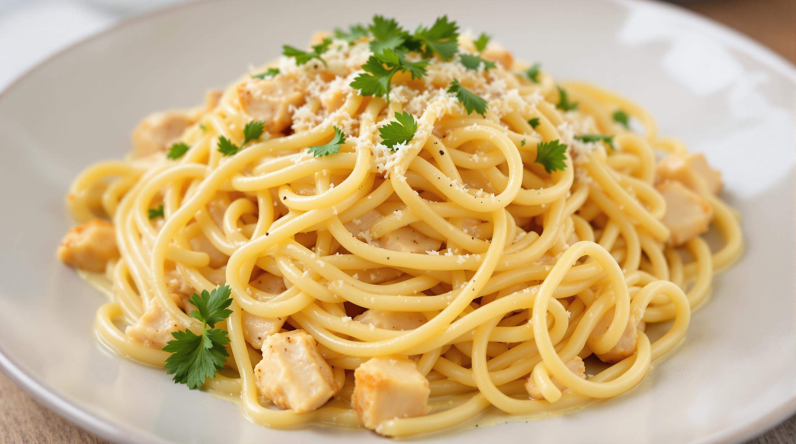 Creamy Chicken Carbonara