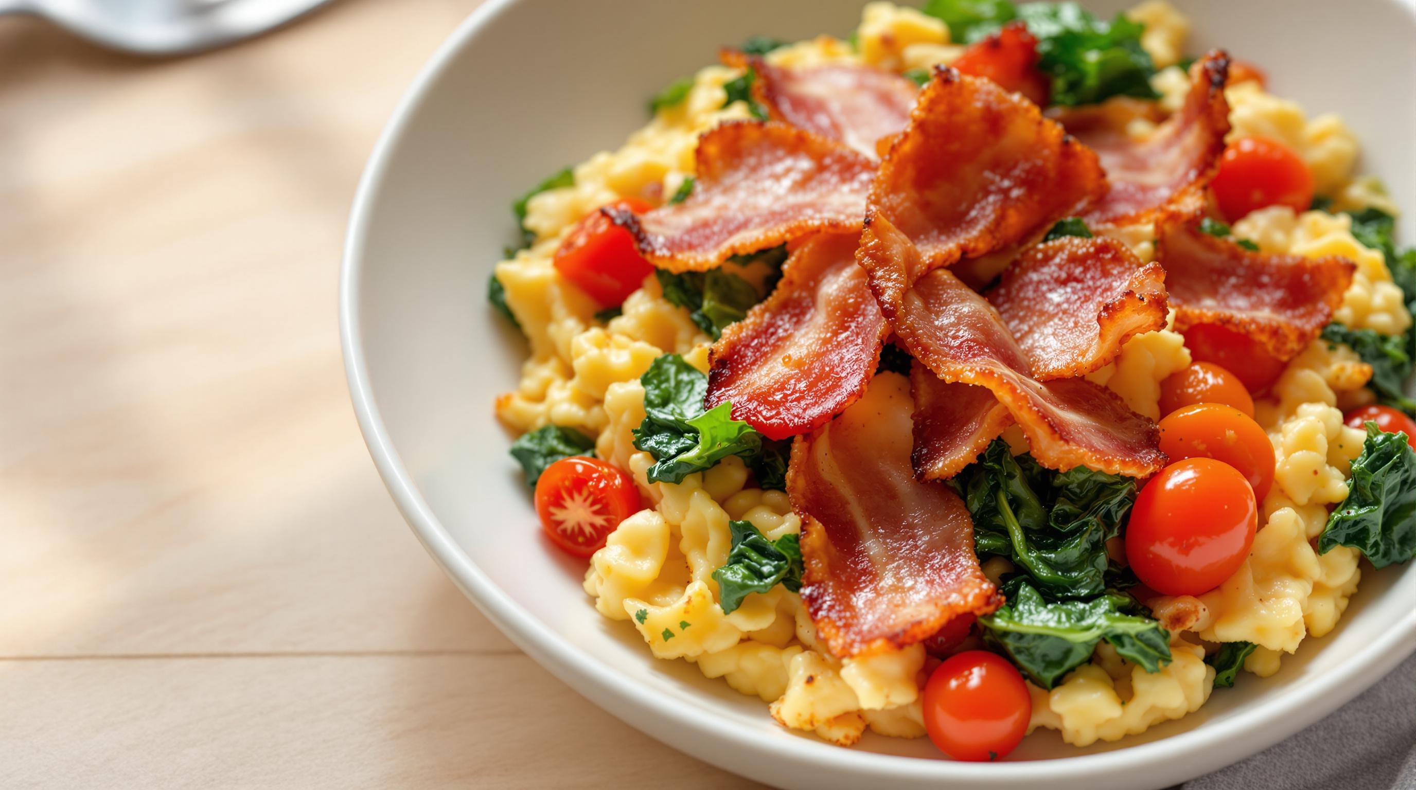 Crispy Bacon Breakfast Bowl