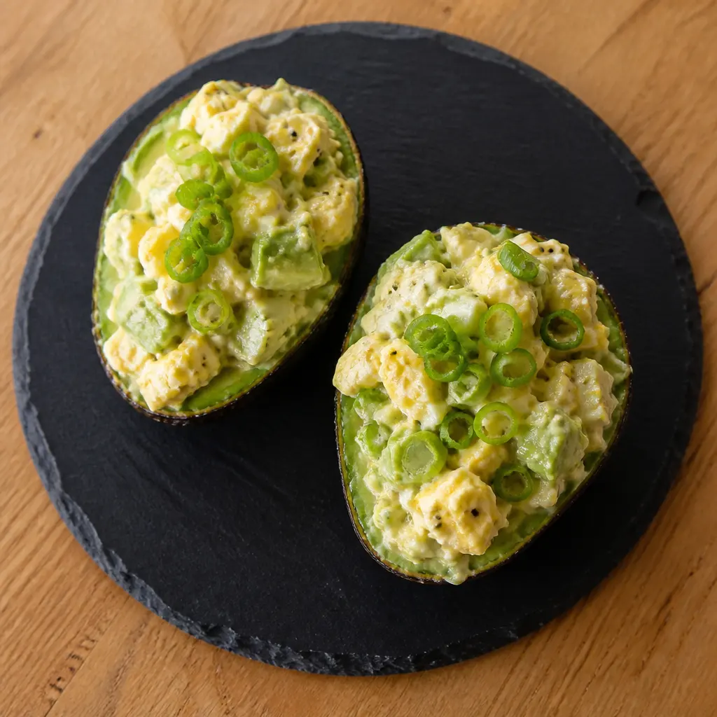 Egg-Stuffed Avocado