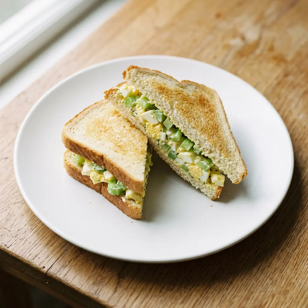 Egg and Celery Sandwich