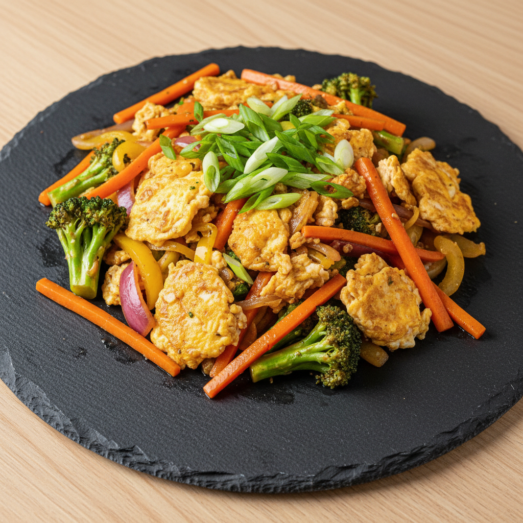 Egg and Veggie Stir-Fry