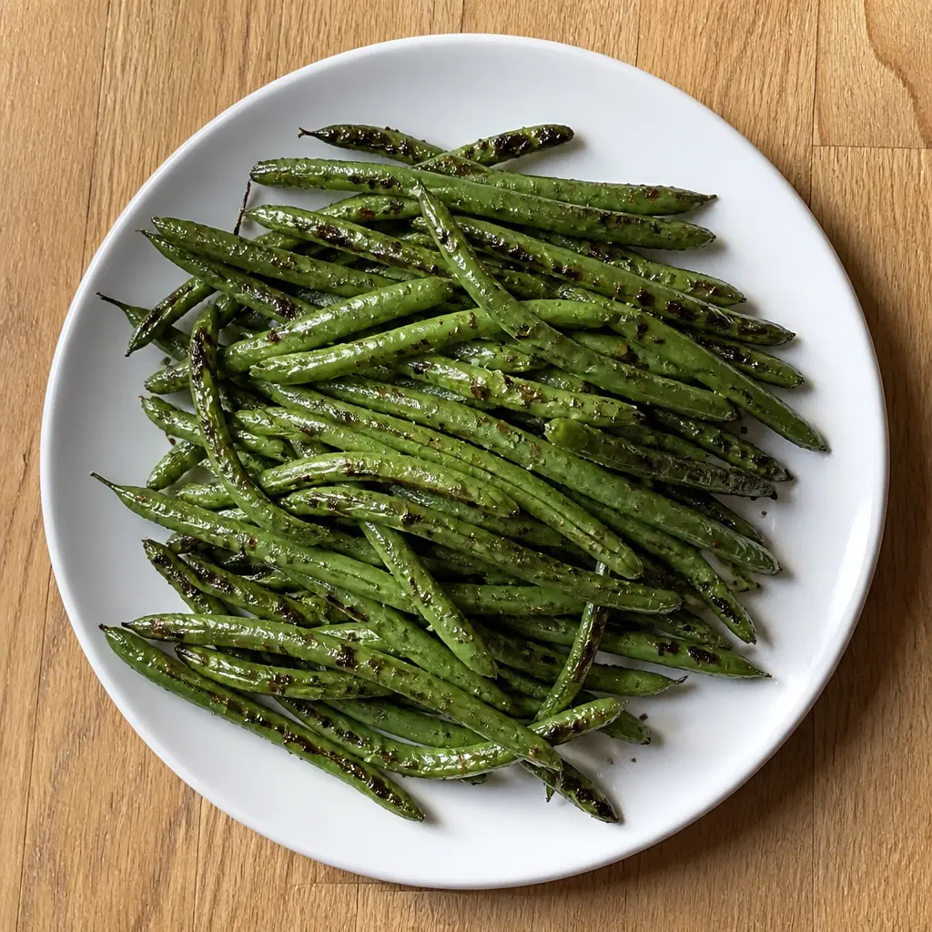 Foil Pouch Grilled Green Beans
