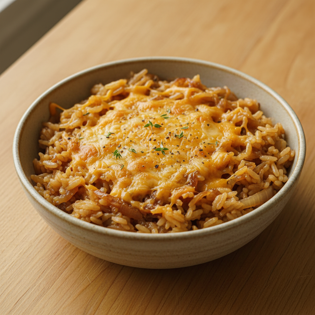 French Onion Soup Rice