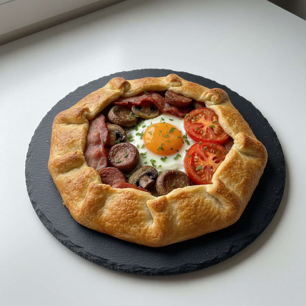 Full English Breakfast Galette