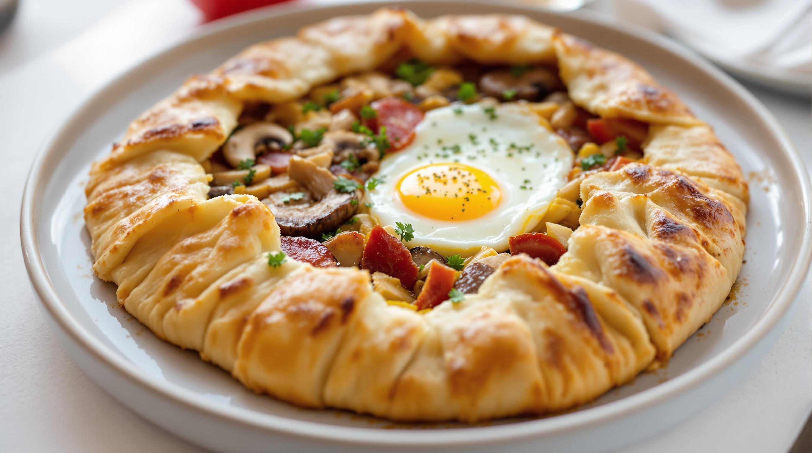 Full English Breakfast Galette