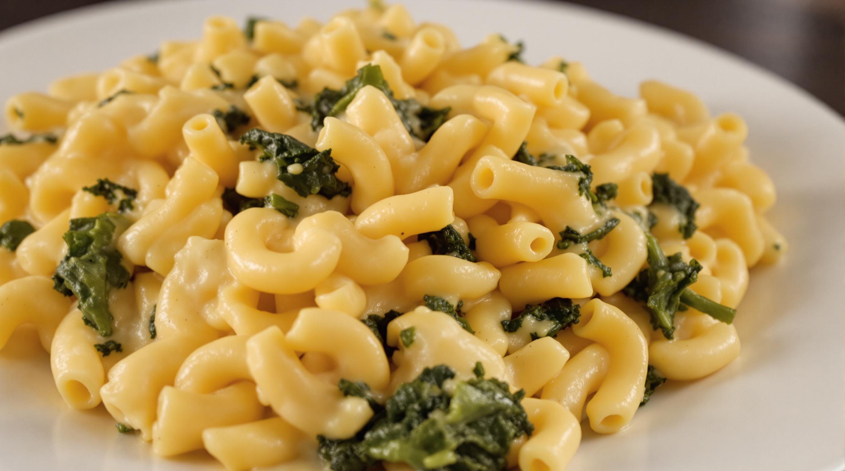 Garden Fresh Greens Mac and Cheese