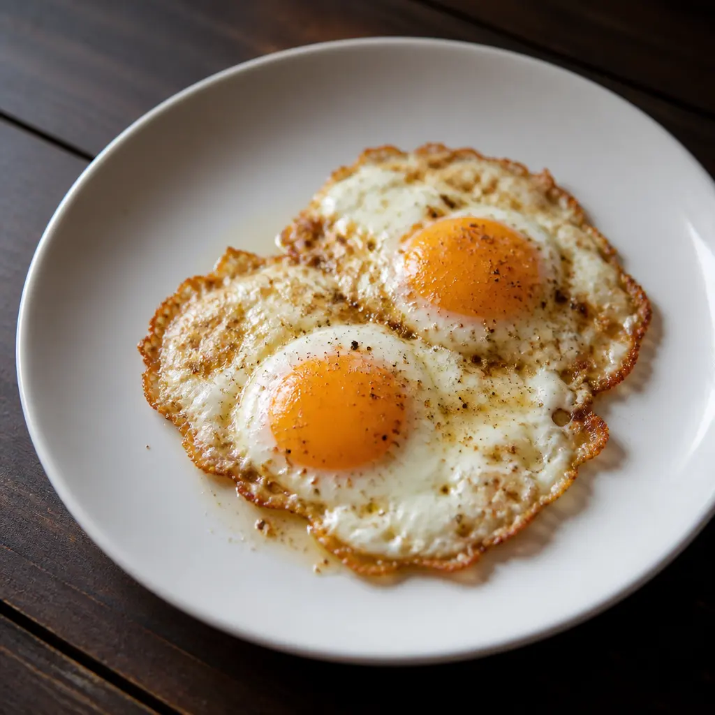 Garlic Fried Eggs