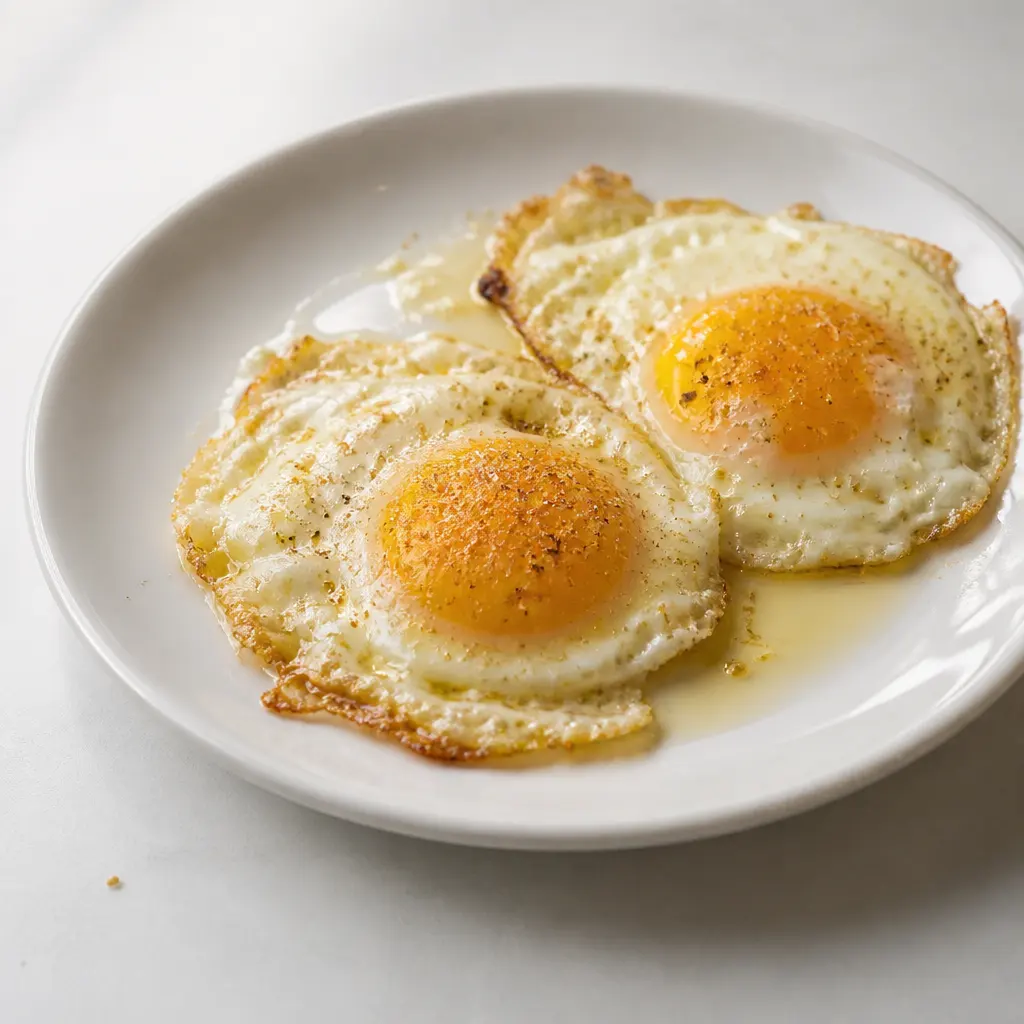 Garlic Fried Eggs
