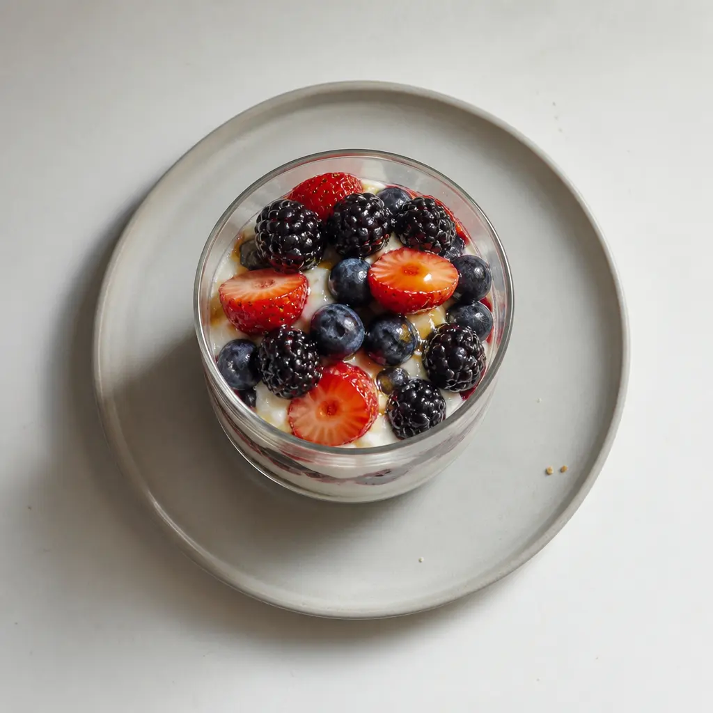 Greek Yogurt with Mixed Berries