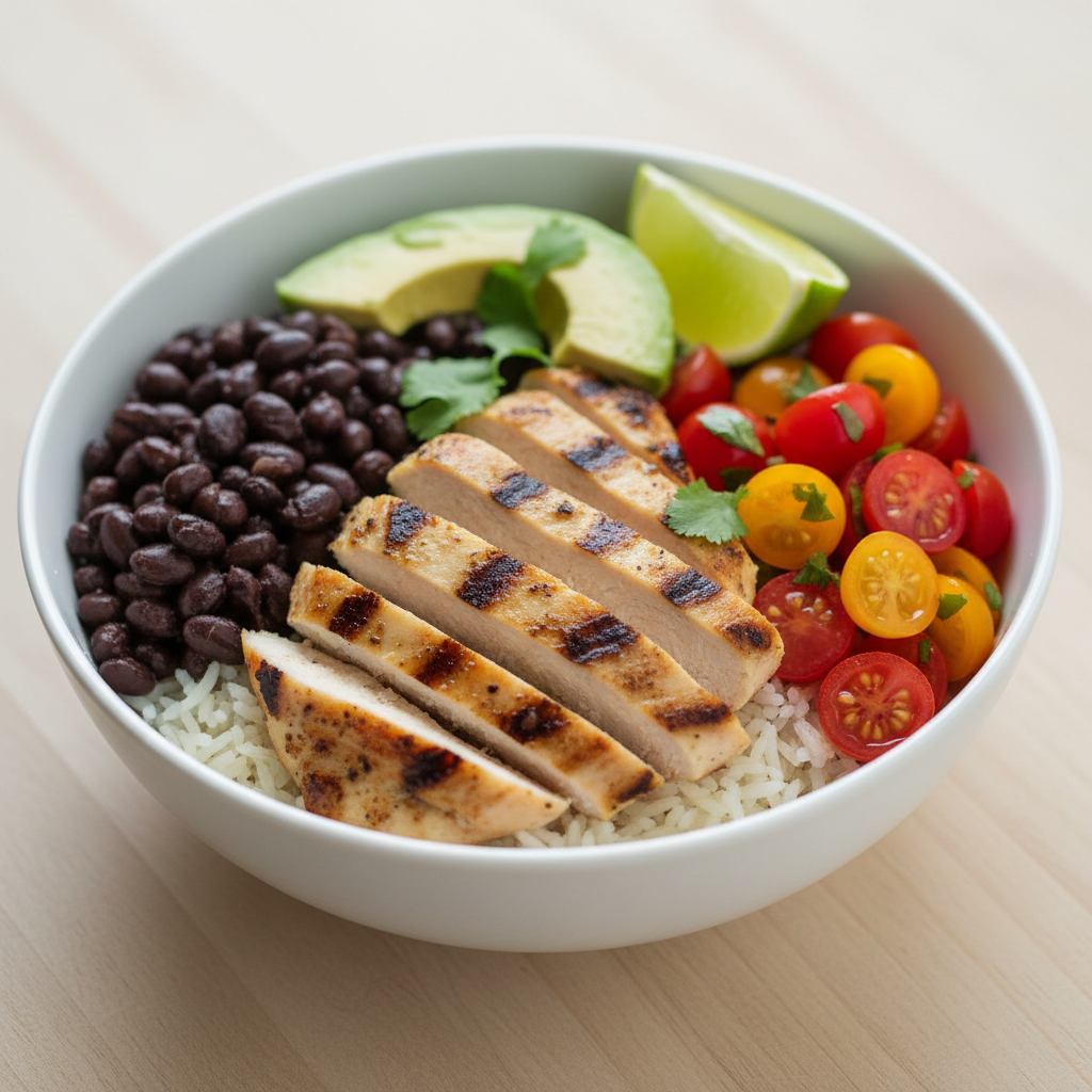 Grilled Chicken Burrito Bowl