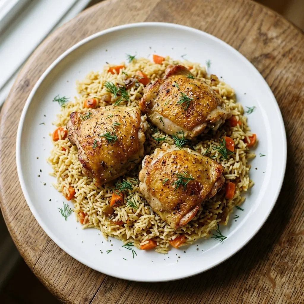 Healthy Chicken and Rice