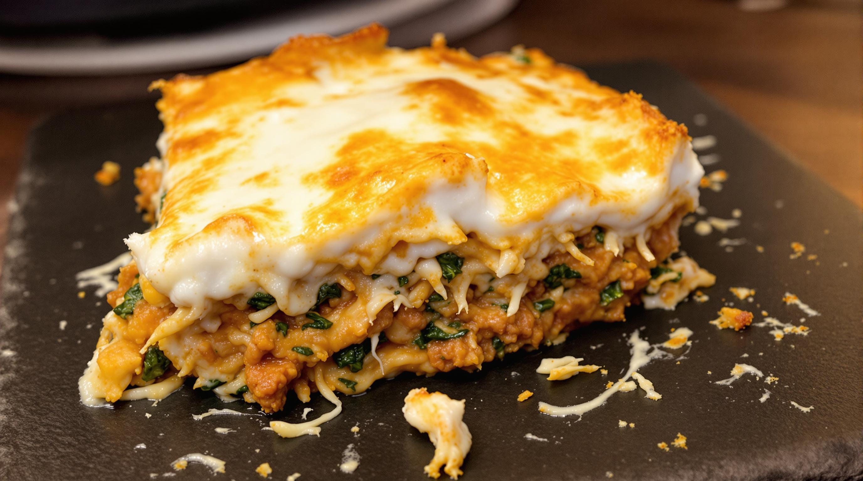 High Protein Cottage Cheese Lasagna
