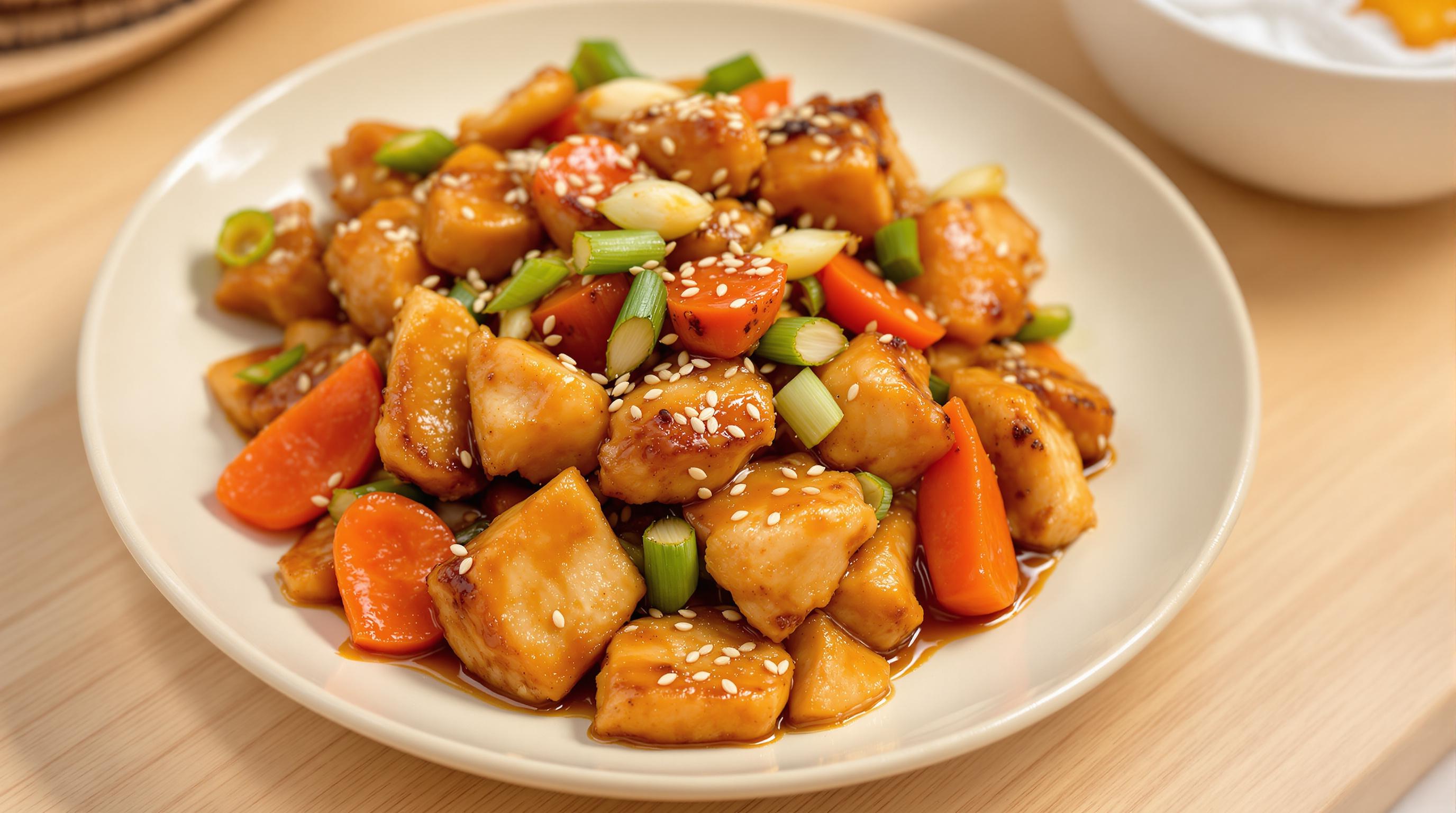 Honey Garlic Chicken Stir-Fry