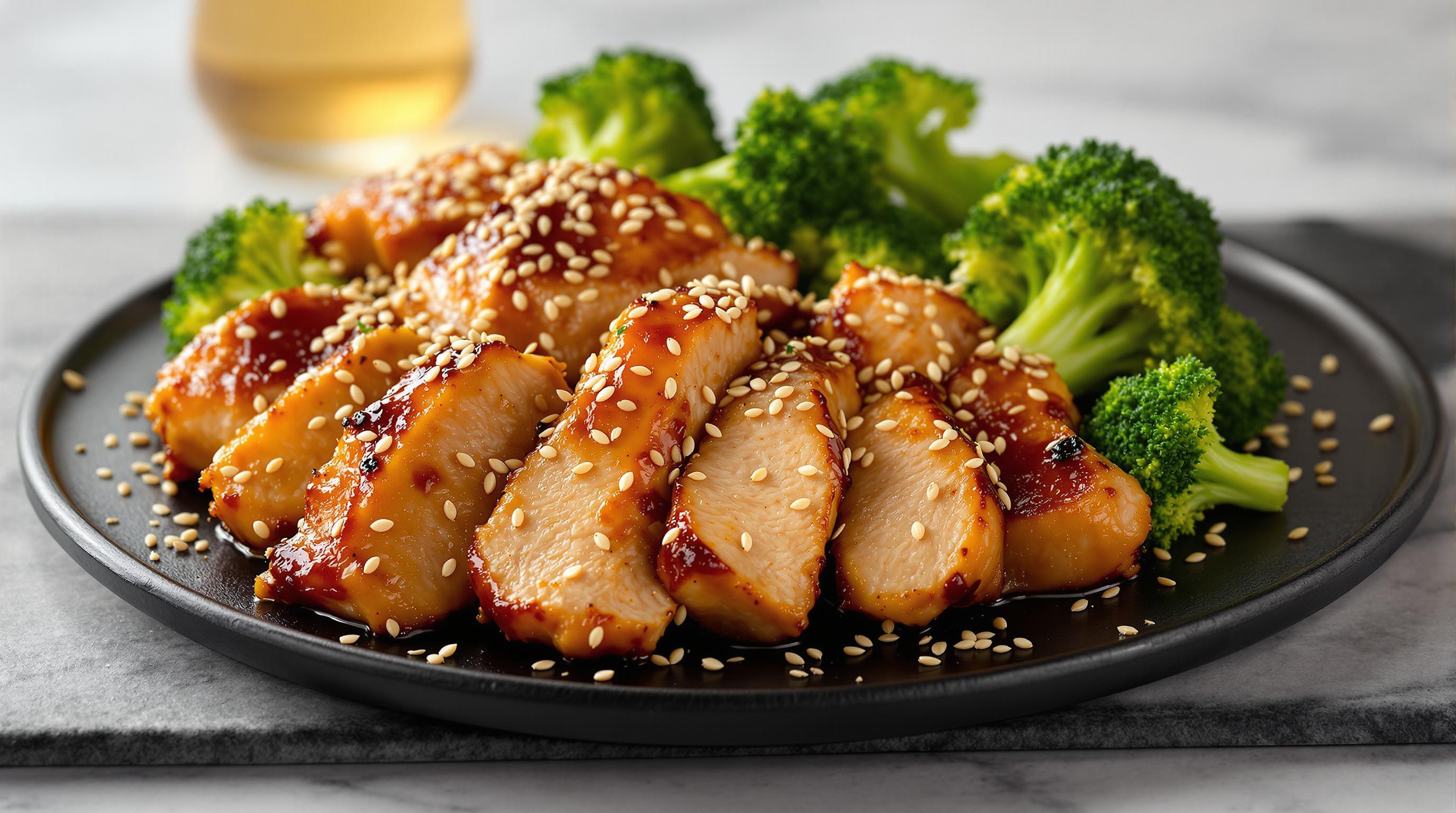 Honey Soy Chicken with Broccoli